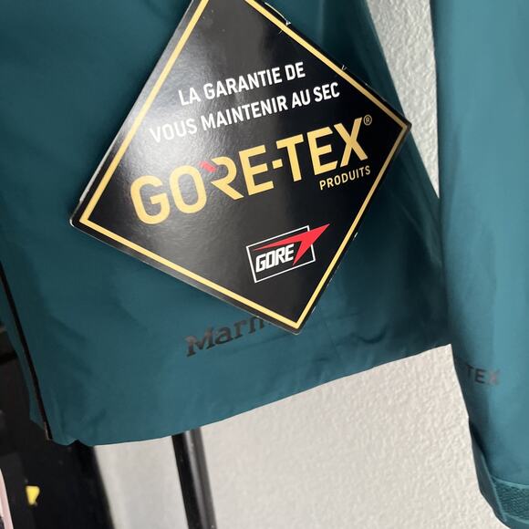 NWT Marmot Gore-tex Knife Edge Jacket Women's Size Small Green - Picture 12 of 16